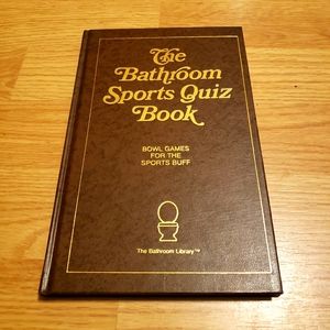 The Bathroom Sports Quiz Coffee Table Book